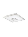 View MDC Lampa sufitowa NILA 47x47cm LED 40W 3000-6000K z pilotem (biały z gwiazdami, chrom matowy) 573693503
