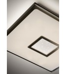 MDC Lampa sufitowa NILA 47x47cm LED 40W 3000-6000K z pilotem (biały z gwiazdami, brązowy) 573694303