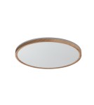MDC Lampa sufitowa OSONA drewniany naturalny LED 32W+8W Ø40 CCT 3000-4000-5000K (przód), tył 3000K (zmienna moc) 589815502