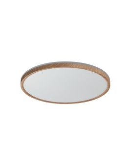MDC Lampa sufitowa OSONA drewniany naturalny LED 32W+8W Ø40 CCT 3000-4000-5000K (przód), tył 3000K (zmienna moc) 589815502