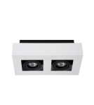 Ceiling luminaires for replaceable light source - Lucide XIRAX Ceiling 2xGU10 white black 09119/11/31 - product 9