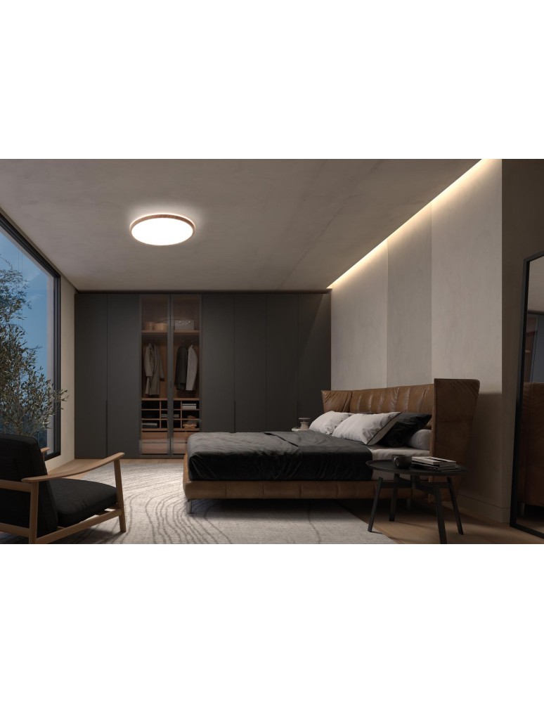MDC Lampa sufitowa OSONA biały LED 32W+8W Ø40 CCT 3000-4000-5000K (przód), tył 3000K (zmienna moc) 589818102