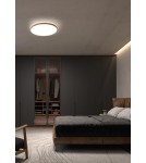 MDC Lampa sufitowa OSONA czarny LED 32W+8W Ø40 CCT 3000-4000-5000K (przód), tył 3000K (zmienna moc) 589819102