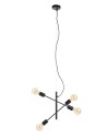MDC Lampa wisząca ATENEA czarny 4xE27 576589121
