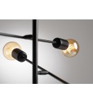 MDC Lampa wisząca ATENEA czarny 4xE27 576589121