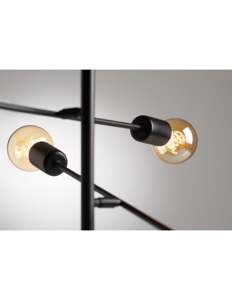 MDC Lampa wisząca ATENEA czarny 4xE27 576589121