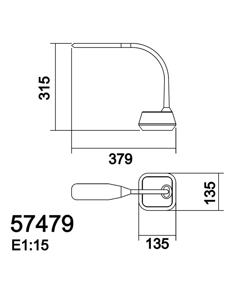 MDC Lampa stołowa z głośnikiem VOICE LED 5W+7W 5000K Bluetooth 574798021