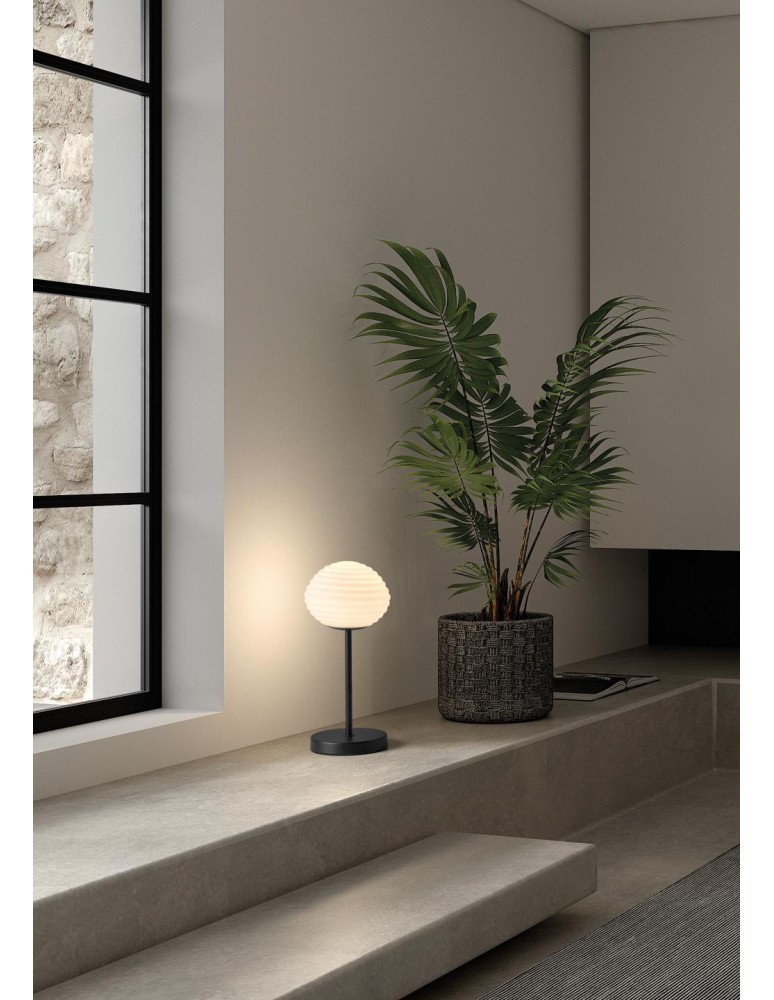 MDC Lampa stołowa CIAO czarny 1XE27 Ø18 588919101
