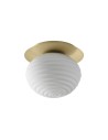View MDC Lampa sufitowa CIAO mosiądz mat 1XE27 Ø24 588936101