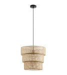 MDC Lampa wisząca ATILA naturalny Ø35 1xE27 589195501