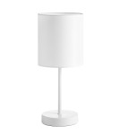 MDC Lampa stołowa SET biały  1xE27 abażur biały 589218104