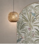 MDC Lampa wisząca KENIA bambus+czarny ø28cm 1xE27 579365401