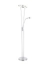View MDC Lampa podłogowa ANELLO chrom matowy LED 30W+5W 3000K ściemniacz 576083502