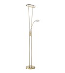 MDC Lampa podłogowa ANELLO mosiądz antyczny LED 30W+5W 3000K ściemniacz 576084302