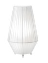 MDC Lampa stołowa SILK szary, chrom 1xE27 567063060