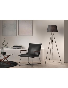 MDC Lampa podłogowa TRIPODE czarny mat 1xE27 abażur czarny 578679104 - product 2