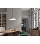 MDC Lampa wisząca MONTANA efekt drewna jasnego Ø34 1xE27 klosz szklany 578145501