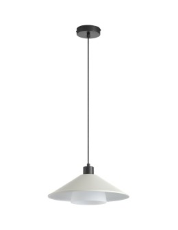 MDC Lampa wisząca MONTANA kremowy Ø34 1xE27 klosz szklany 578148201