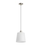 MDC Lampa wisząca DEKO chrom matowy E27 szklany klosz 589933501