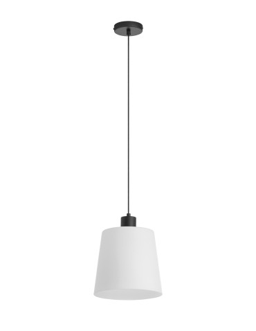 MDC Lampa wisząca DEKO czarny E27 szklany klosz 589939101