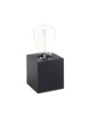 MDC Lampa stołowa  CUBIK czarny E27 575349016