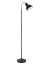 MDC Lampa podłogowa CIGNO czarny mat 1xE27 ruchoma 577959101