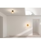 MDC Lampa sufitowa CANICA czarny, szkło bursztynowe Ø20 E27 589869106