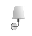 MDC Lampa ścienna DEKO chrom matowy E27 szklany klosz 589913501