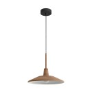 MDC Lampa wisząca DENVER orzech Ø33 E27 578125601