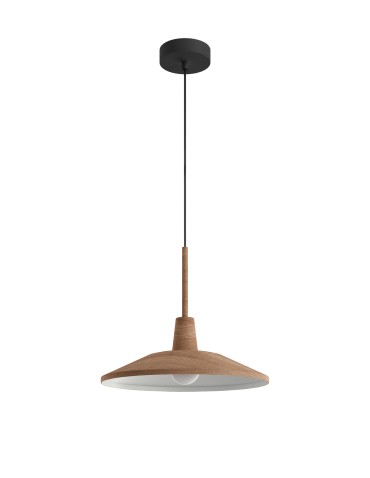 MDC Lampa wisząca DENVER orzech Ø33 E27 578125601