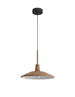MDC Lampa wisząca DENVER orzech Ø33 E27 578125601