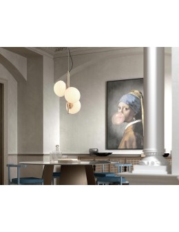 MDC Lampa wisząca CIAO czarny 3xE27 Ø18 588969101 - produkt 2
