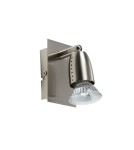 MDC Lampa ścienna/sufitowa ECCO 1xGU10 chrom matowy 554103501