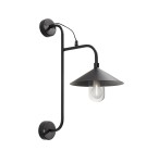 MDC Lampa ścienna GRIFE 1xE14 czarny 522559017