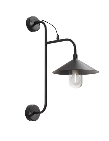 MDC Lampa ścienna GRIFE 1xE14 czarny 522559017