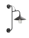 MDC Lampa ścienna GRIFE 1xE14 czarny 522559017
