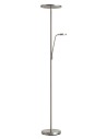 View MDC Lampa podłogowa ARO chrom matowy LED 40W+7W CCT 2700K-3500K-4000K, ściemnianie 589773502