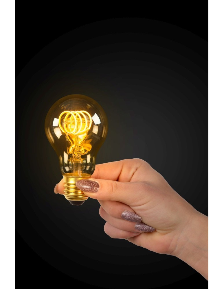 Edison LED E27 230V bulbs - Lucide LED BULB 1xE27 amber 49042/05/62 - product kolory-swiatla.pl 7