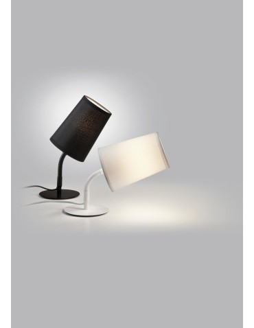 MDC Lampa stołowa GRAU czarny 1xE14 abażur czarny, elastyczna 577849104 - product 2