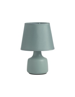 MDC Lampa stołowa CLOE zielony E14 abażur zielony, ceramiczna 589251904
