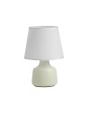 View MDC Lampa stołowa CLOE biały E14 abażur biały, ceramiczna 589258104