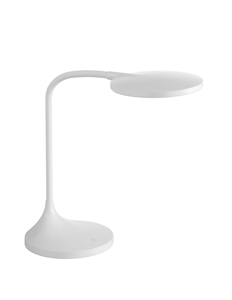MDC Lampa stołowa LOUPE 17W 4000K biały, włącznik dotykowy, ściemniacz 578588102