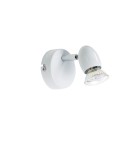 MDC Lampa ścienna/sufitowa OUVI 1xGU10 biały 570108001