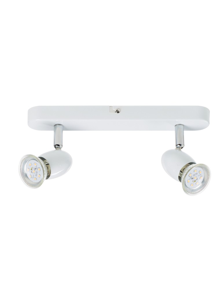 MDC Lampa sufitowa OUVI 2xGU10 biały 570118001