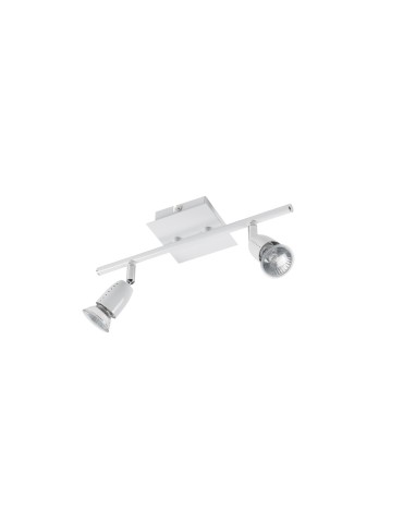MDC Lampa sufitowa ECCO 2xGU10 biały 554158001