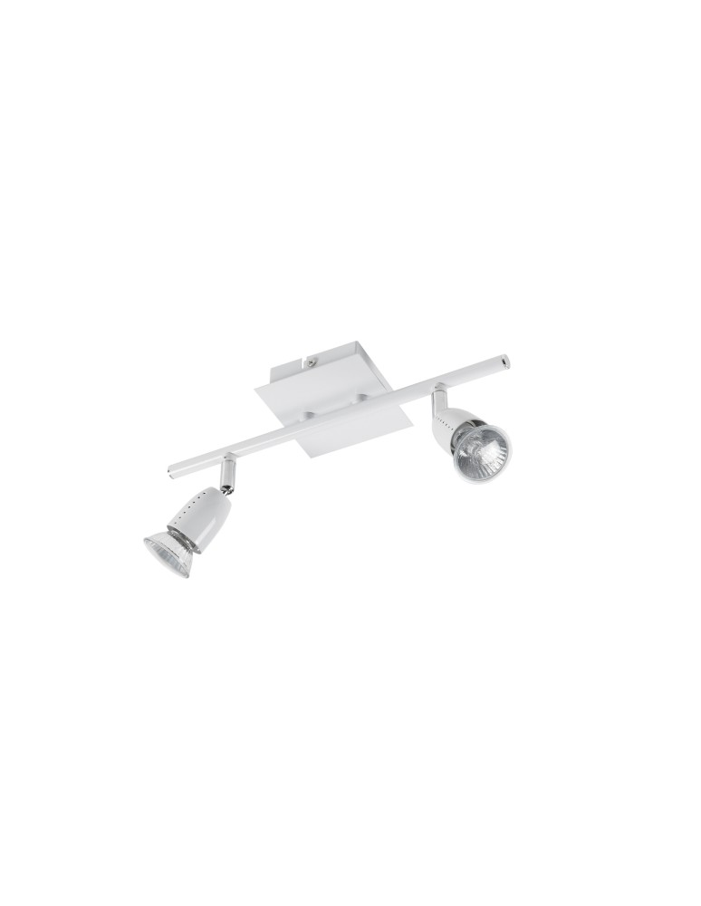 MDC Lampa sufitowa ECCO 2xGU10 biały 554158001
