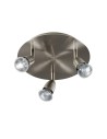View MDC Lampa sufitowa ECCO 3xGU10 chrom matowy 554133501