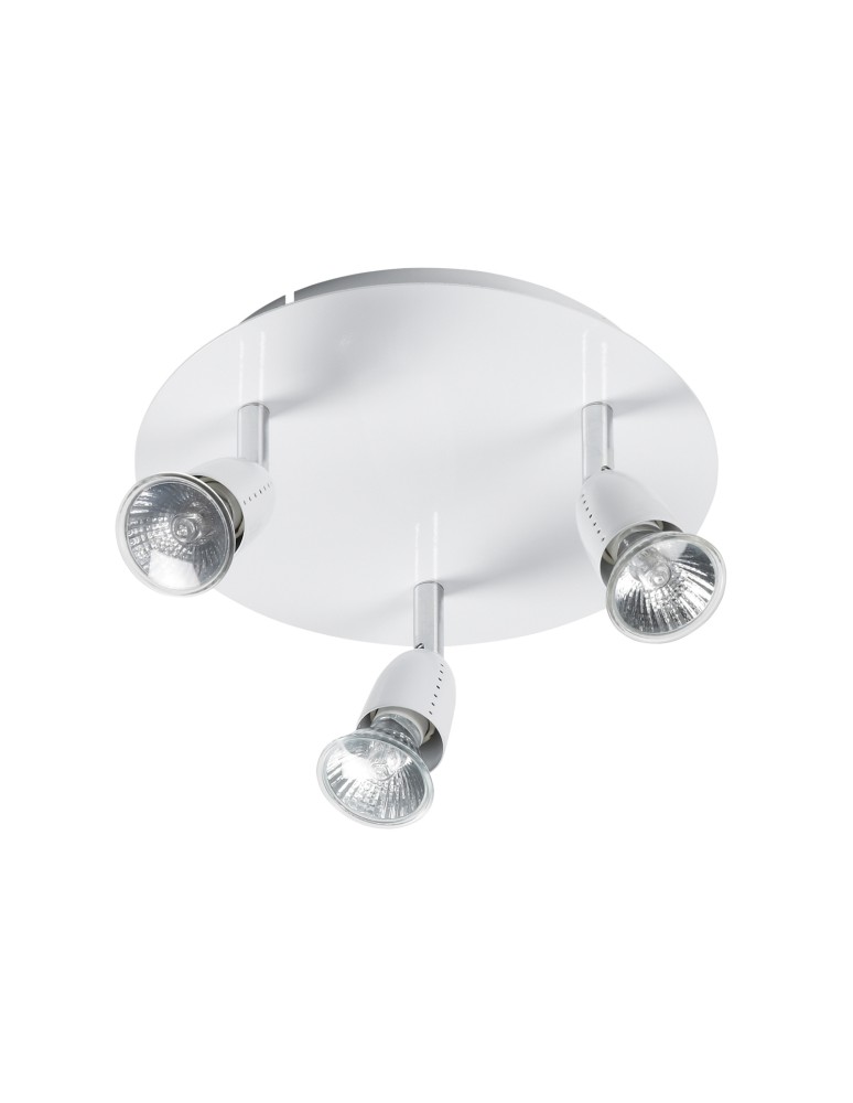 MDC Lampa sufitowa ECCO 3xGU10 biały 554138001