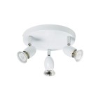 MDC Lampa sufitowa OUVI 3xGU10 biały 570138001