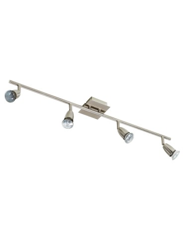 MDC Lampa sufitowa ECCO 4xGU10 chrom matowy 554173501